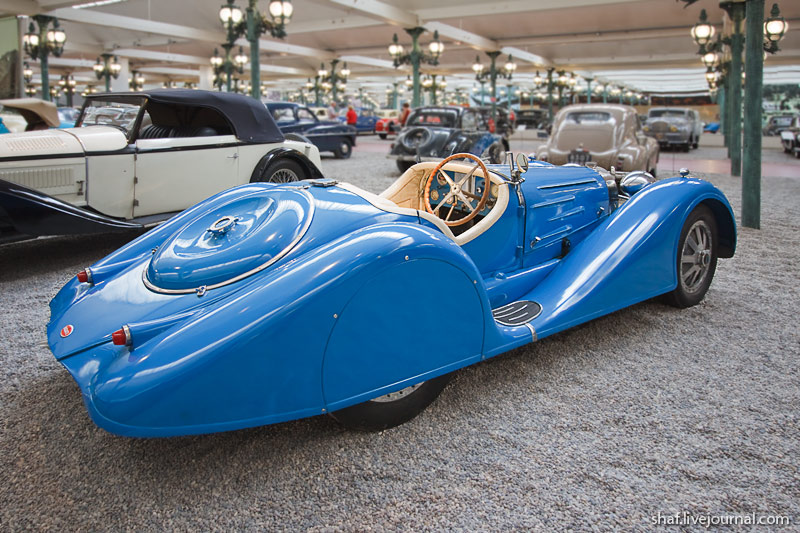 Автомузей; Национальный музей автомобилей; Мюлуз (Mulhouse), Франция; Bugatti Biplace sport Type 35B, 1927